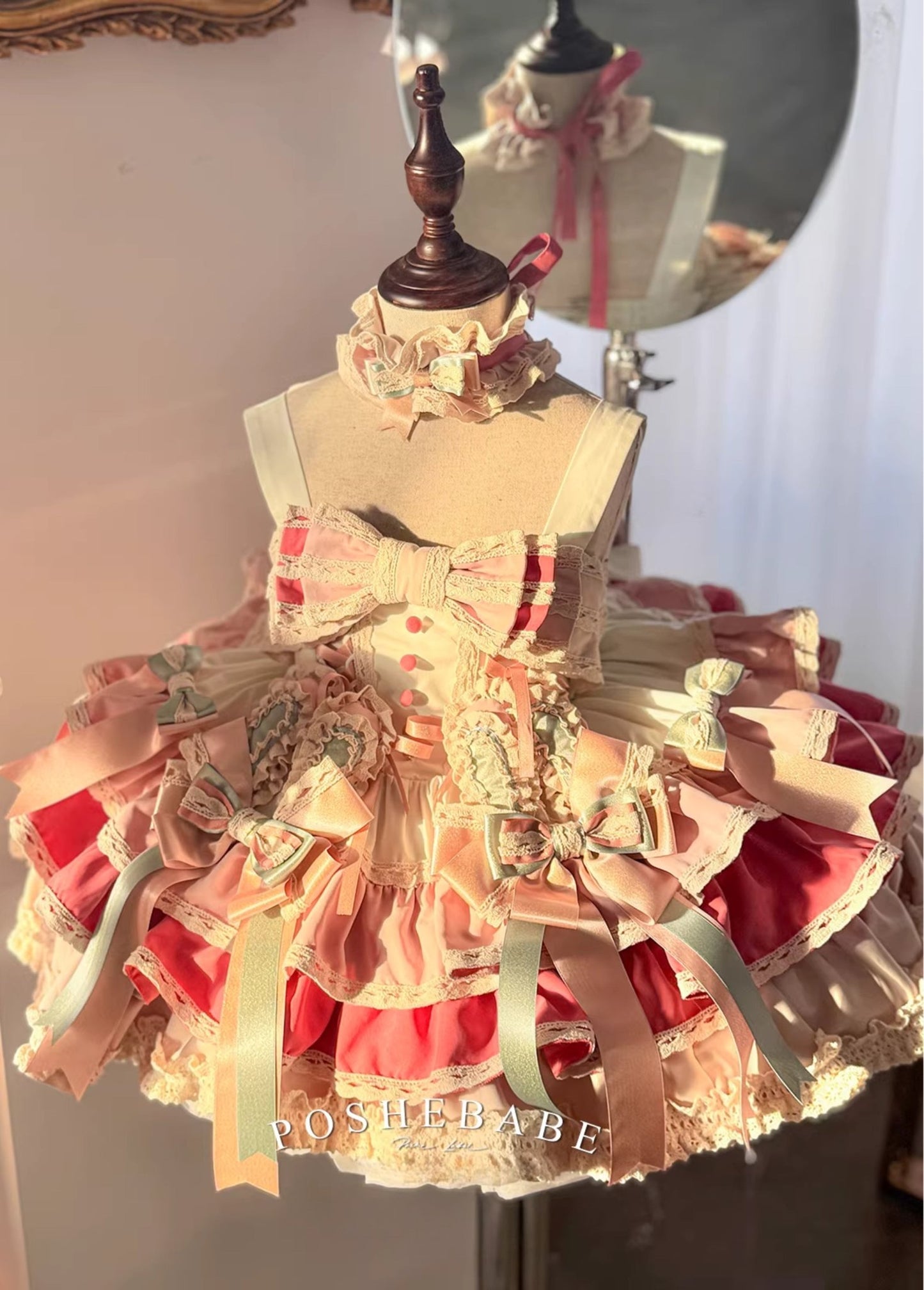 Poshebabe Ribbon Waltz Dress - PoshePose Global