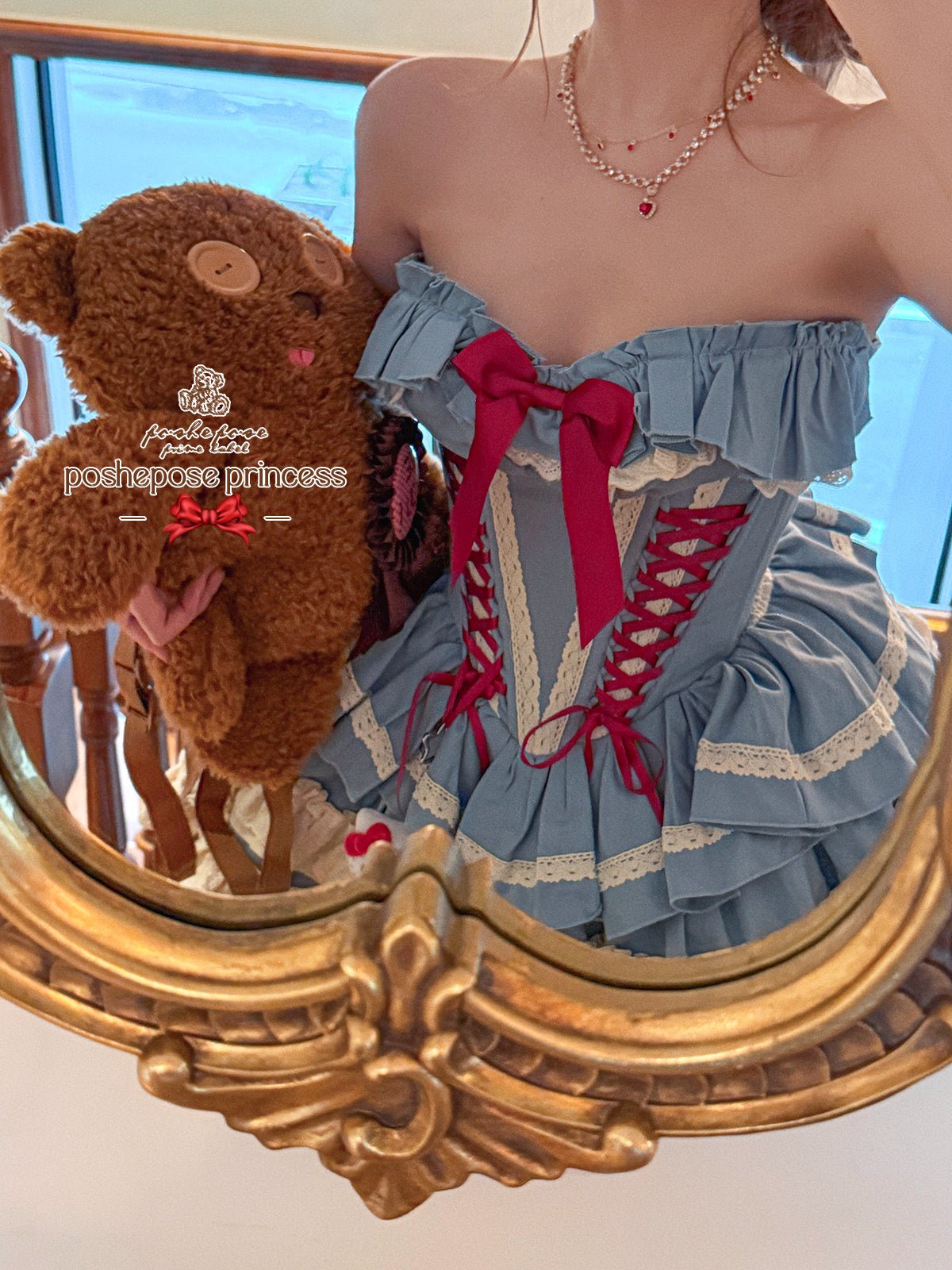 A Le Poème Princess vintage Dress - PoshePose Global