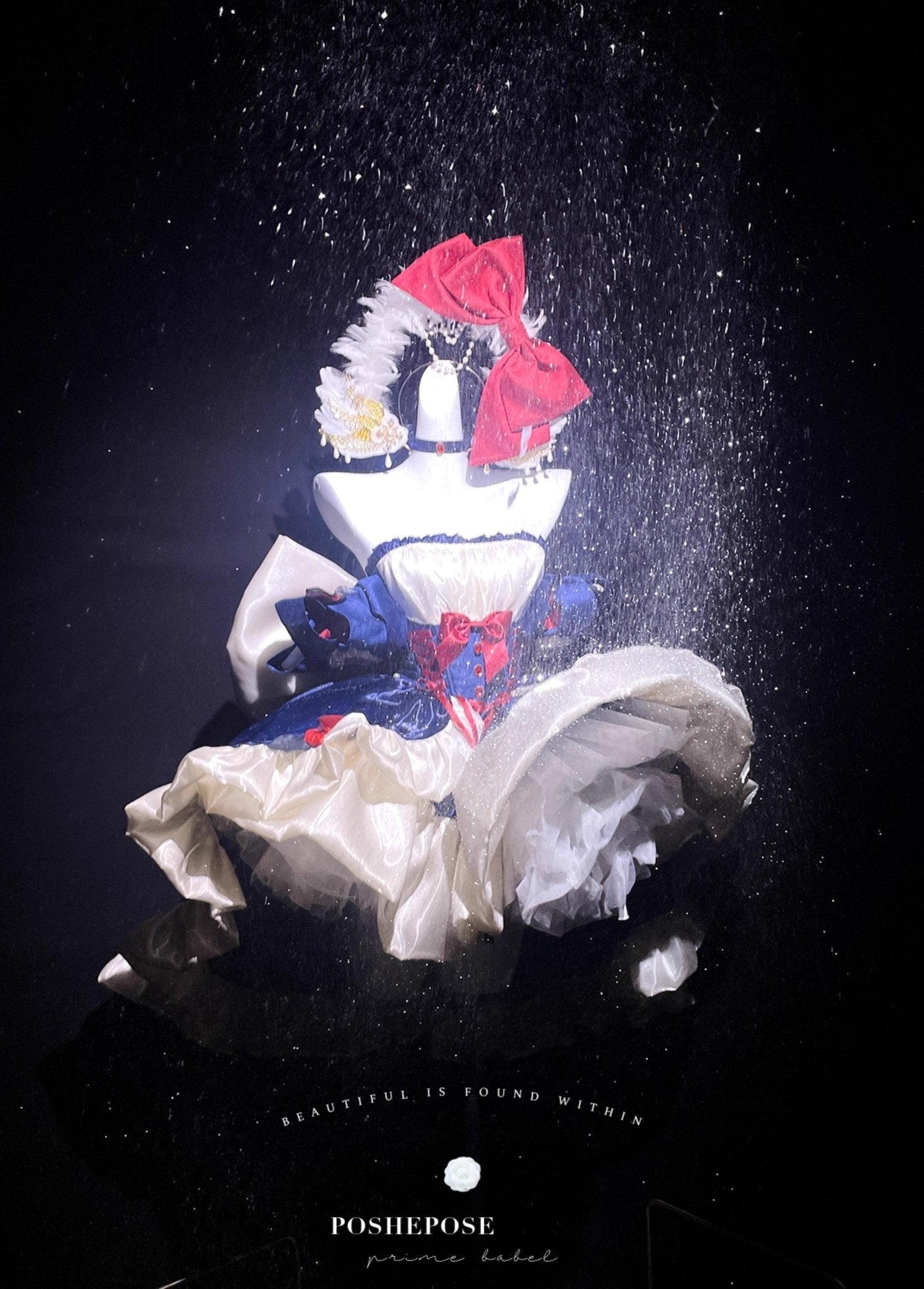 princess dress snow white POSHEPOSE Snow White Princess Dress