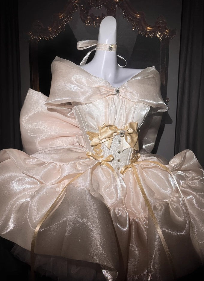 Proxima Gold Coronation Princess Dress - PoshePose Global