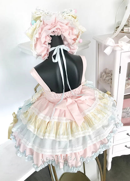 Poshebabe Garden Party Girl Dress Set - PoshePose Global