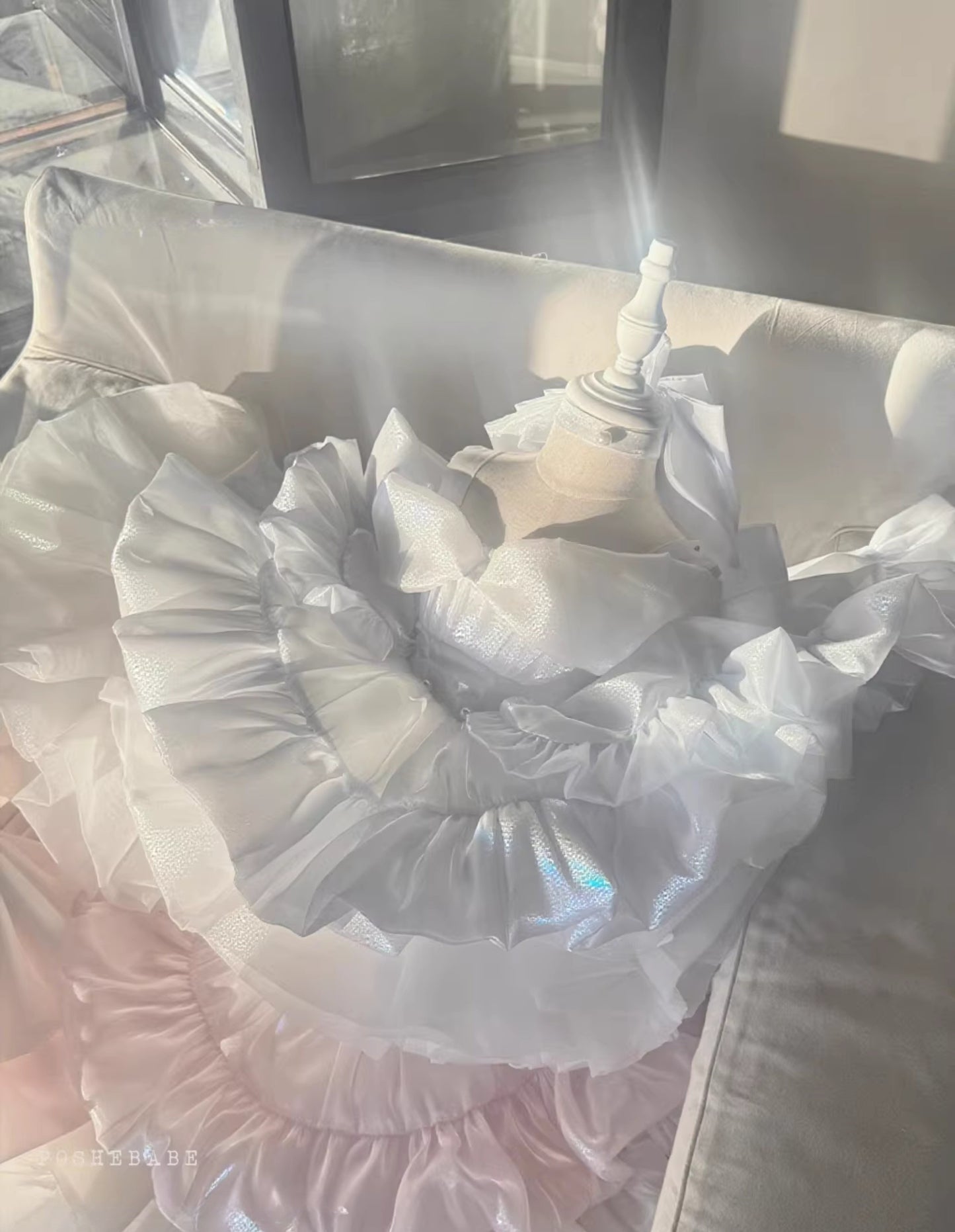 Poshebabe Princess of the Heart Dress Blue