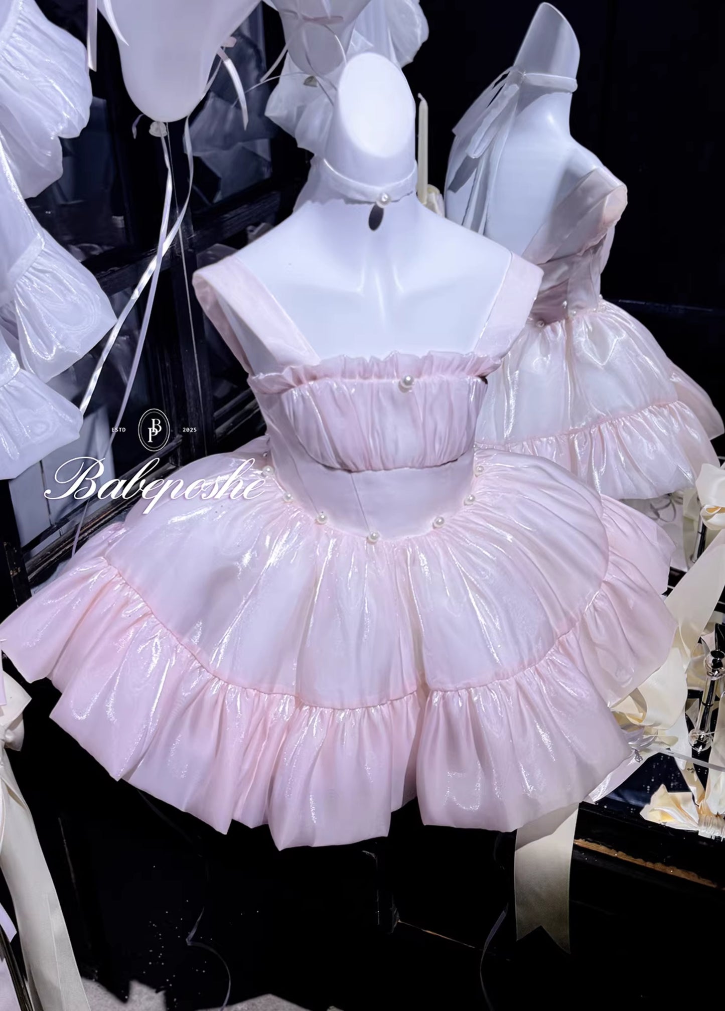 Poshebabe Princess of the Heart Dress Pink