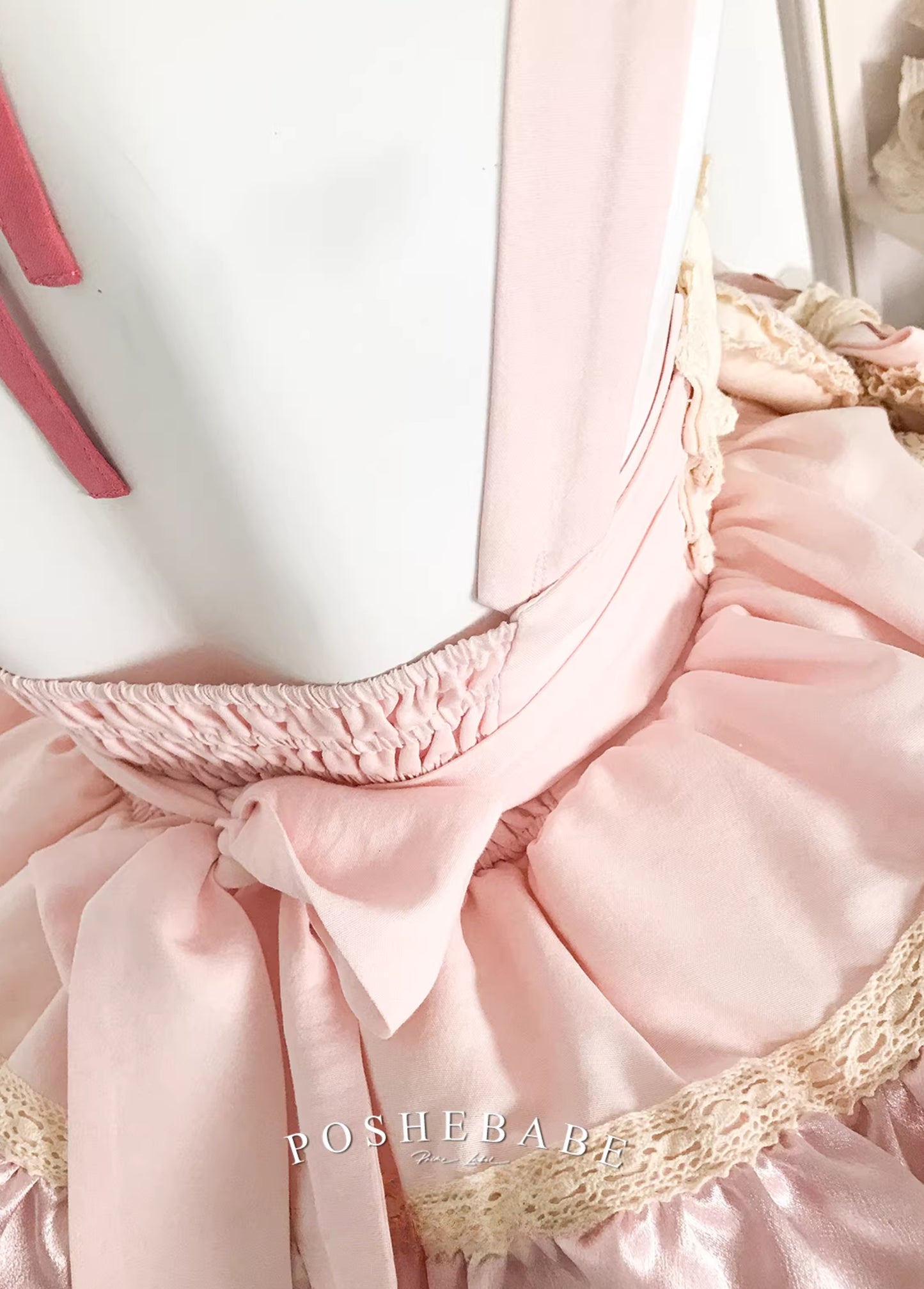 Poshebabe Soufflé Milk Bunny Candy Dress