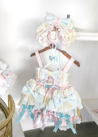 Poshebabe Garden Party Girl Dress Set - PoshePose Global