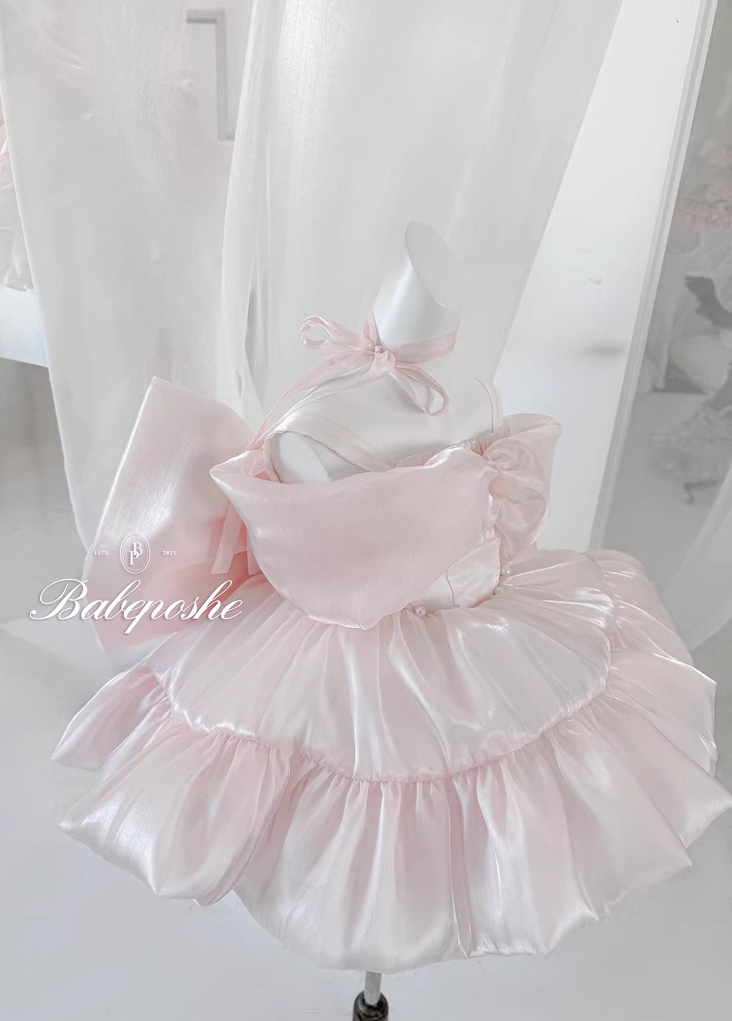 Poshebabe Princess of the Heart Dress Pink