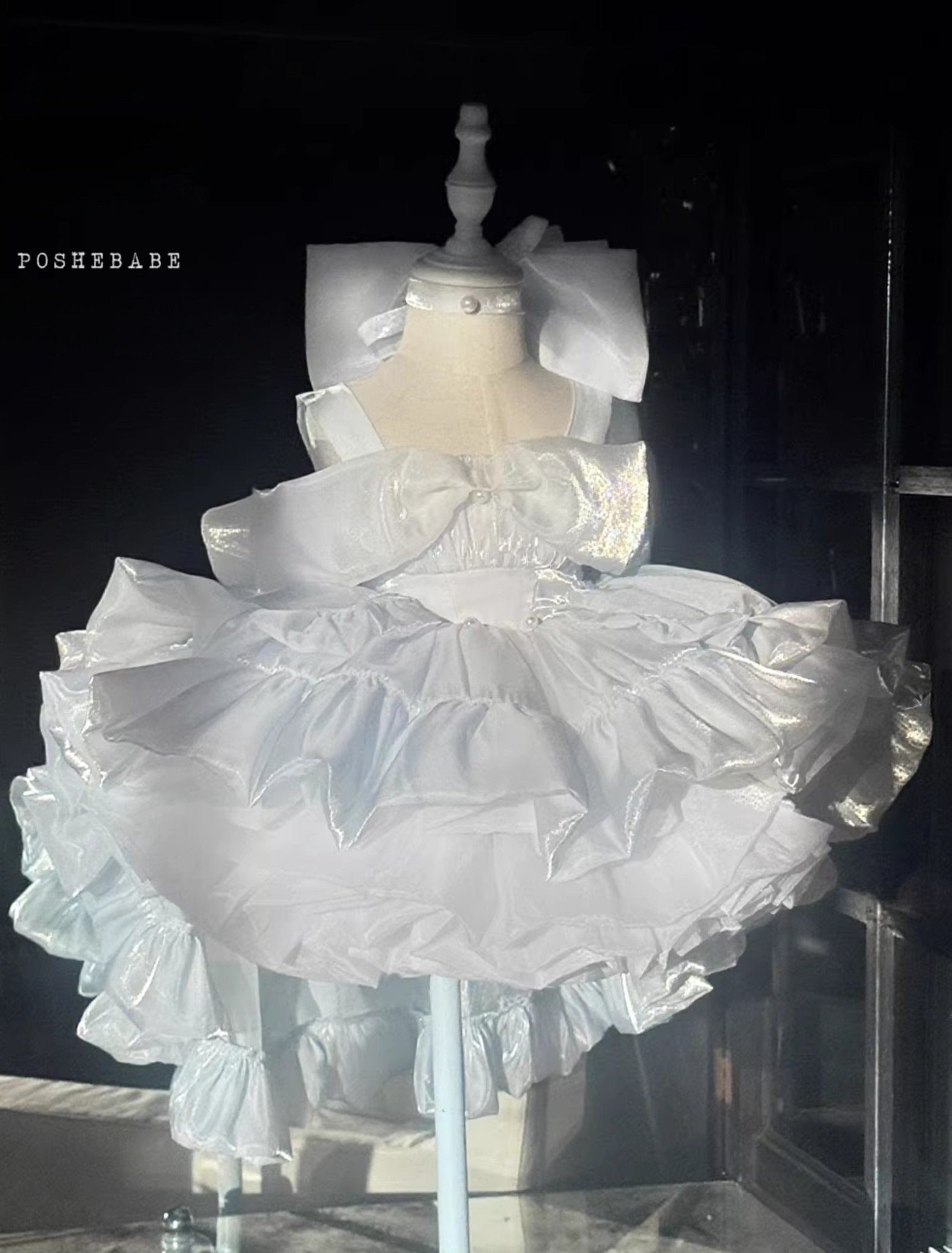 Poshebabe Princess of the Heart Dress Blue - PoshePose Global