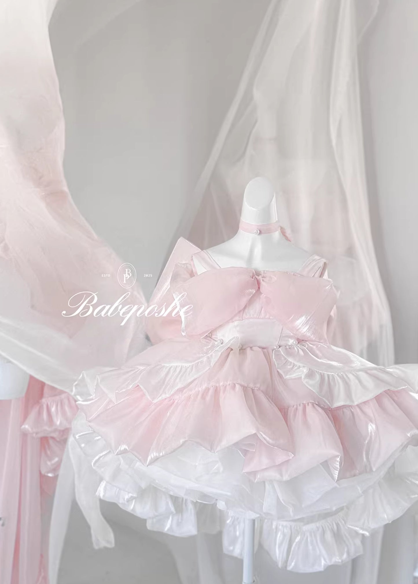 Poshebabe Princess of the Heart Dress Pink