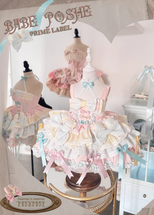 Poshebabe Garden Party Girl Dress Set