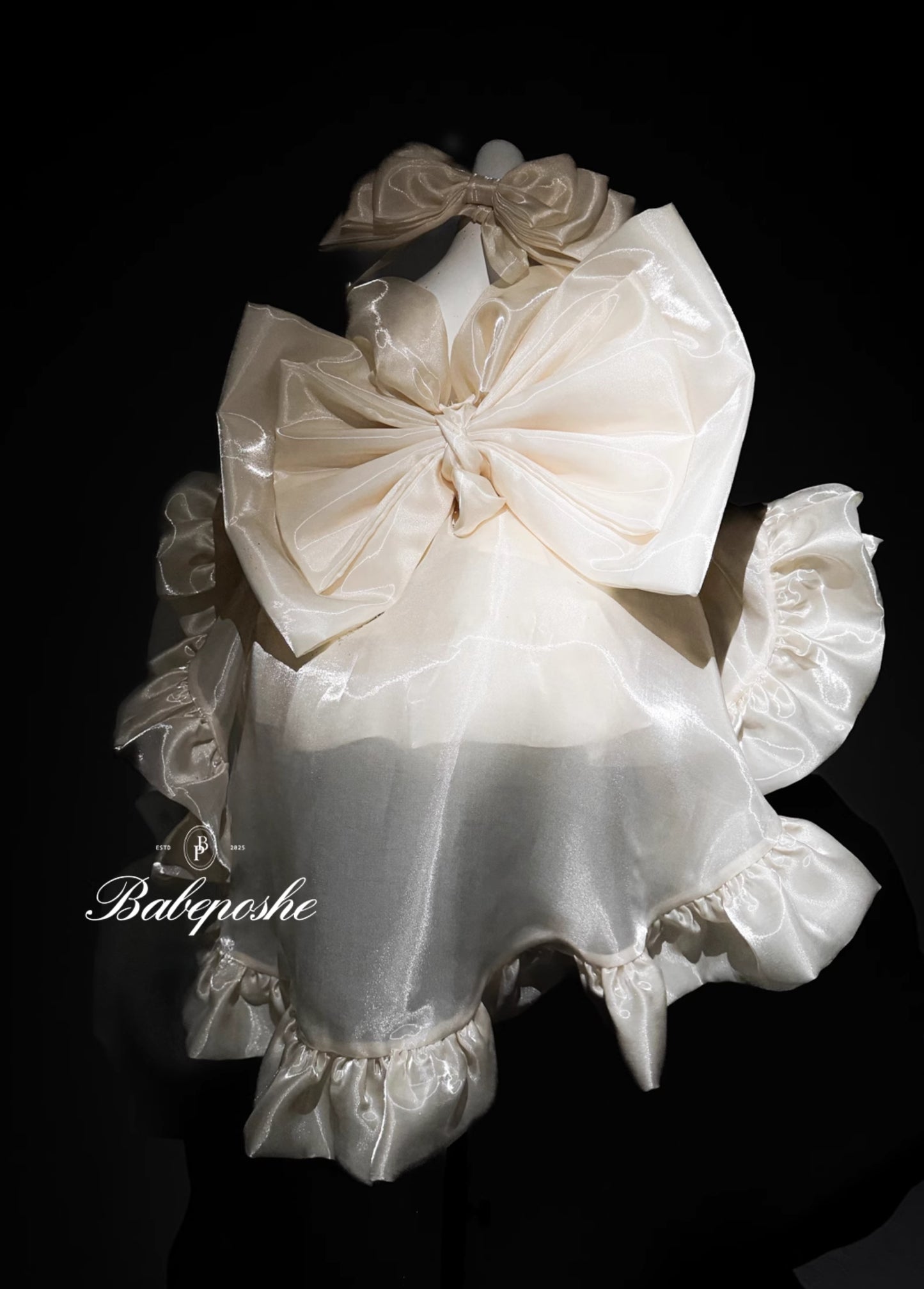 PosheBabe Proxima Gold Coronation Princess Dress