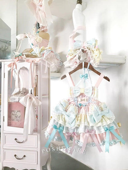 Poshebabe Garden Party Girl Dress Set - PoshePose Global