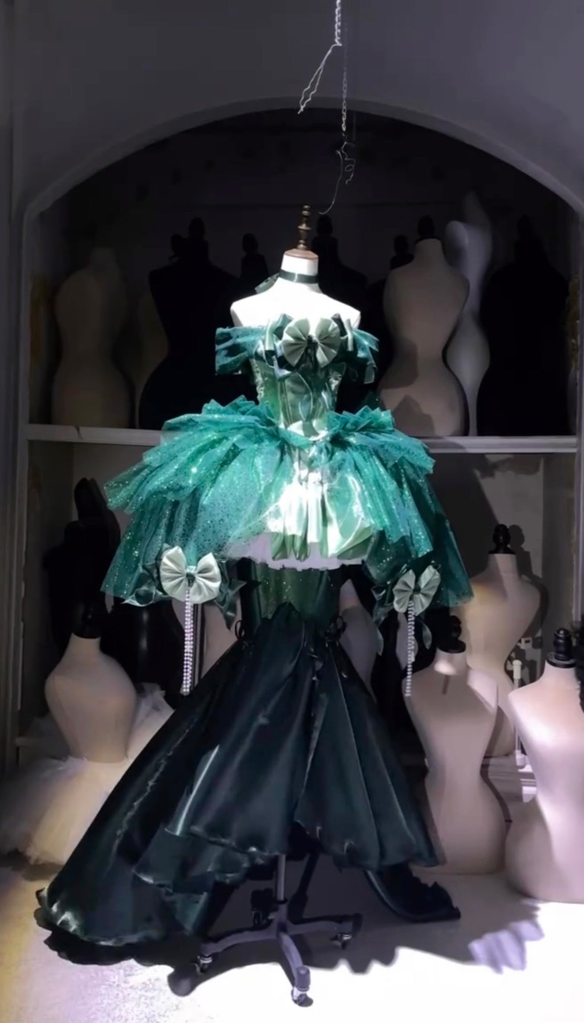 Mermaid Tears Dress by Posheposeglobal with dreamy ocean-inspired style and limited edition elegance.