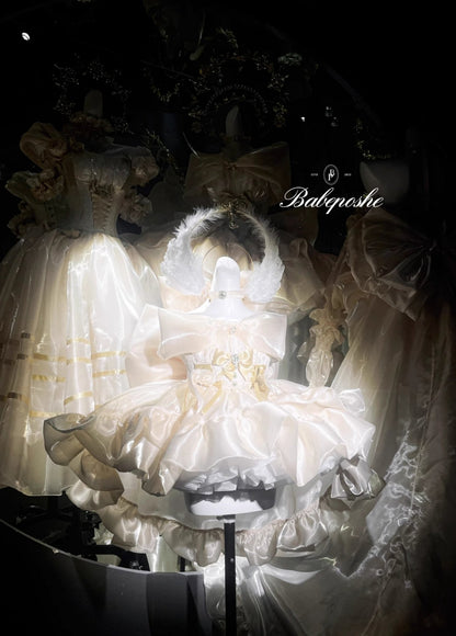 PosheBabe Proxima Gold Coronation Princess Dress - PoshePose Global