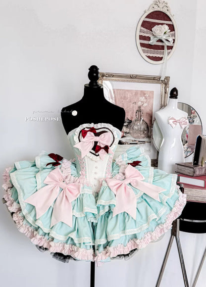 Mint Lullacat Dress - PoshePose Global