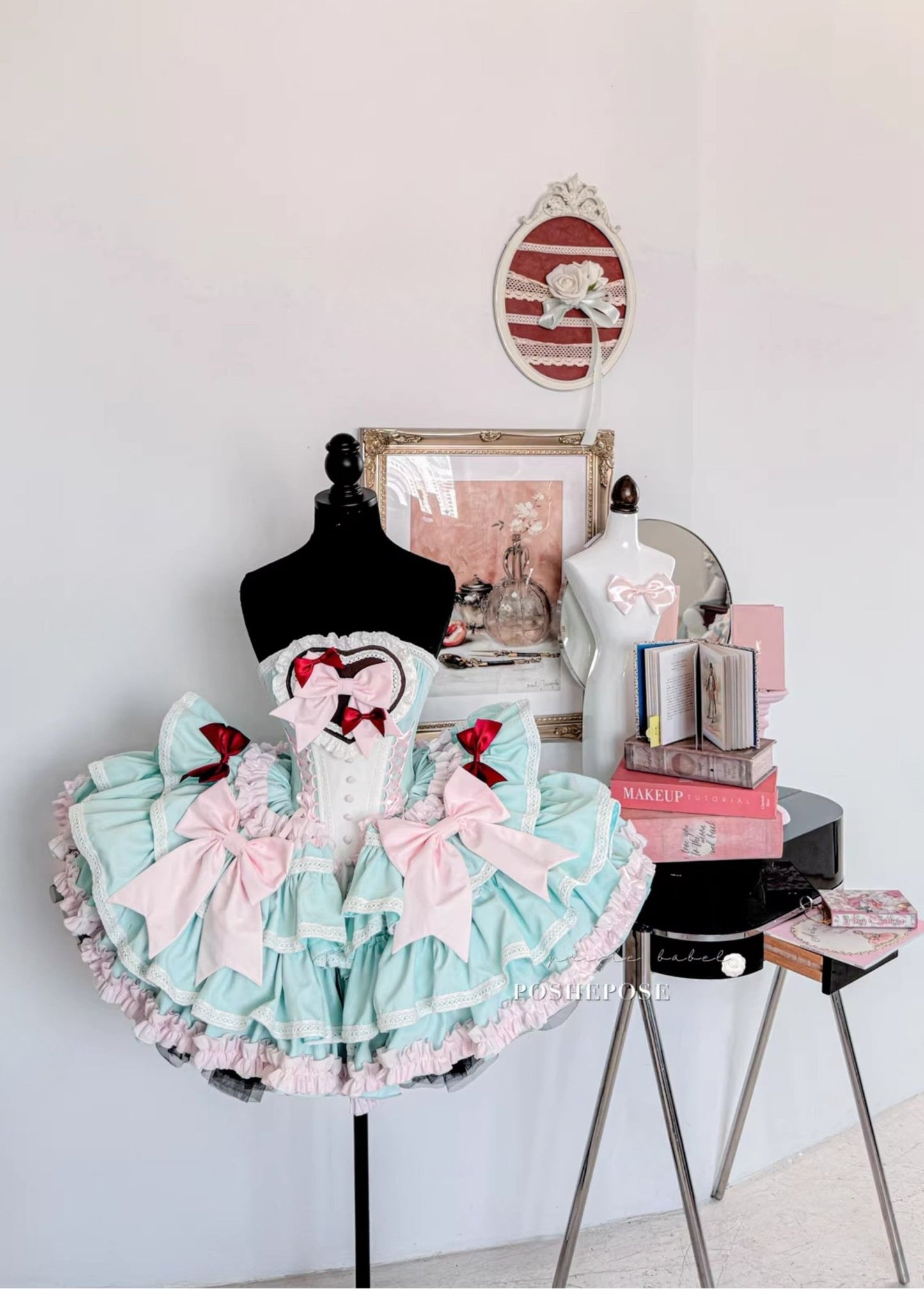 Mint Lullacat Dress - PoshePose Global