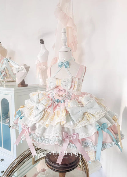Poshebabe Garden Party Girl Dress Set - PoshePose Global