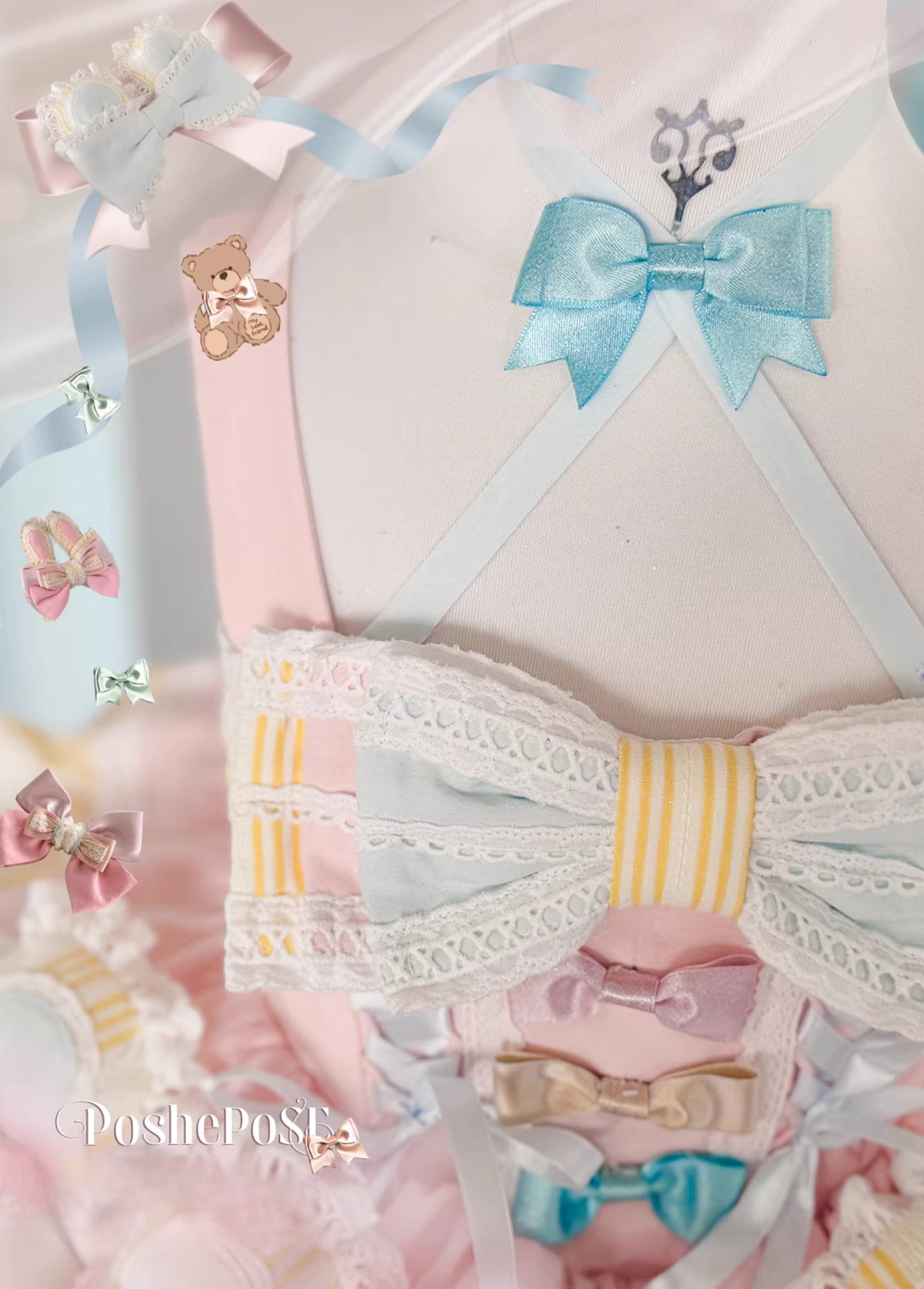 Poshebabe Garden Party Girl Dress Set