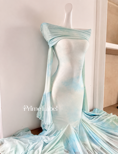 Aqua Serenade Dress