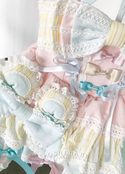 Poshebabe Garden Party Girl Dress Set - PoshePose Global