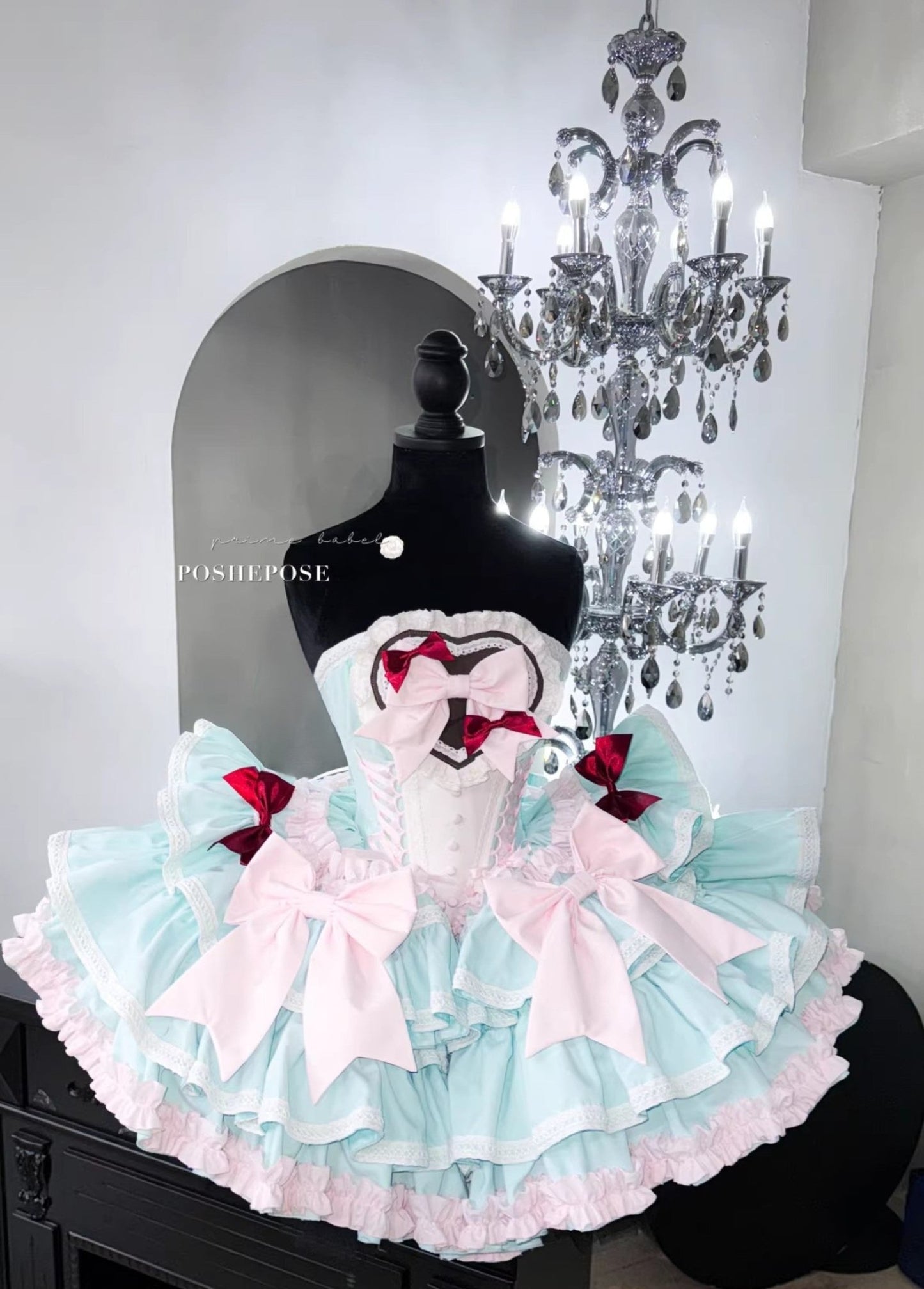 Mint Lullacat Dress - PoshePose Global