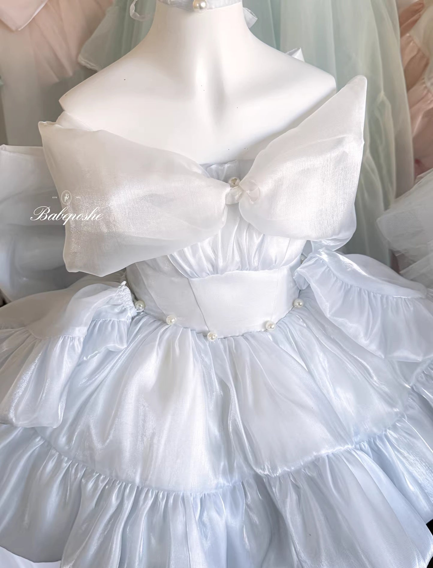 Poshebabe Princess of the Heart Dress Blue