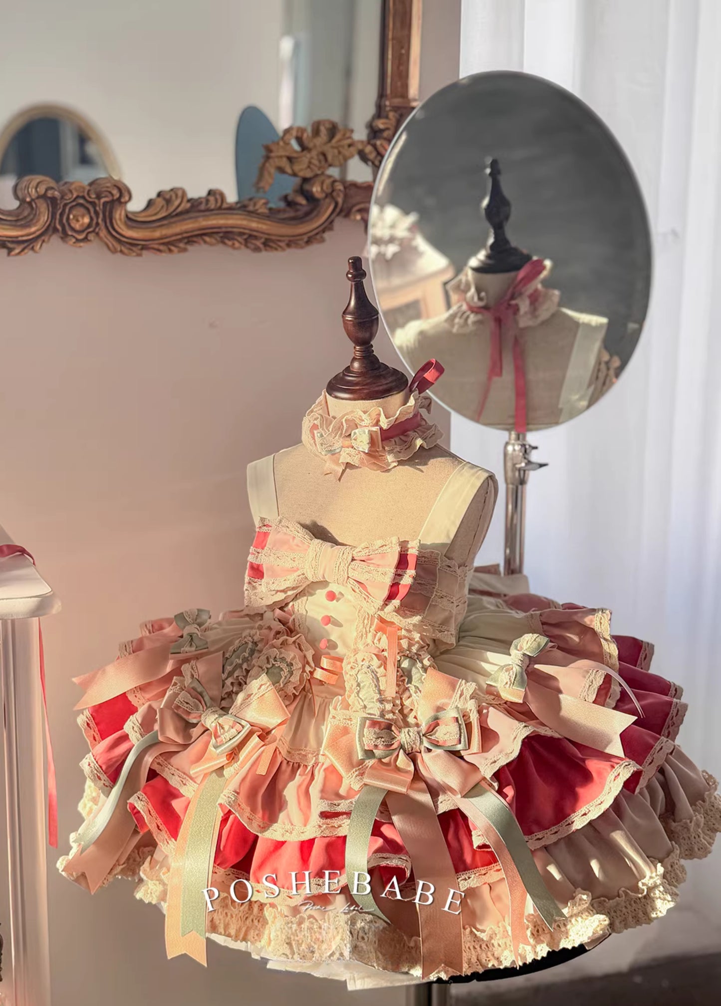 Poshebabe Ribbon Waltz Dress