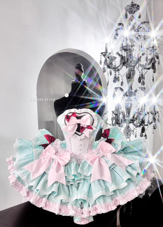 Mint Lullacat Dress - PoshePose Global