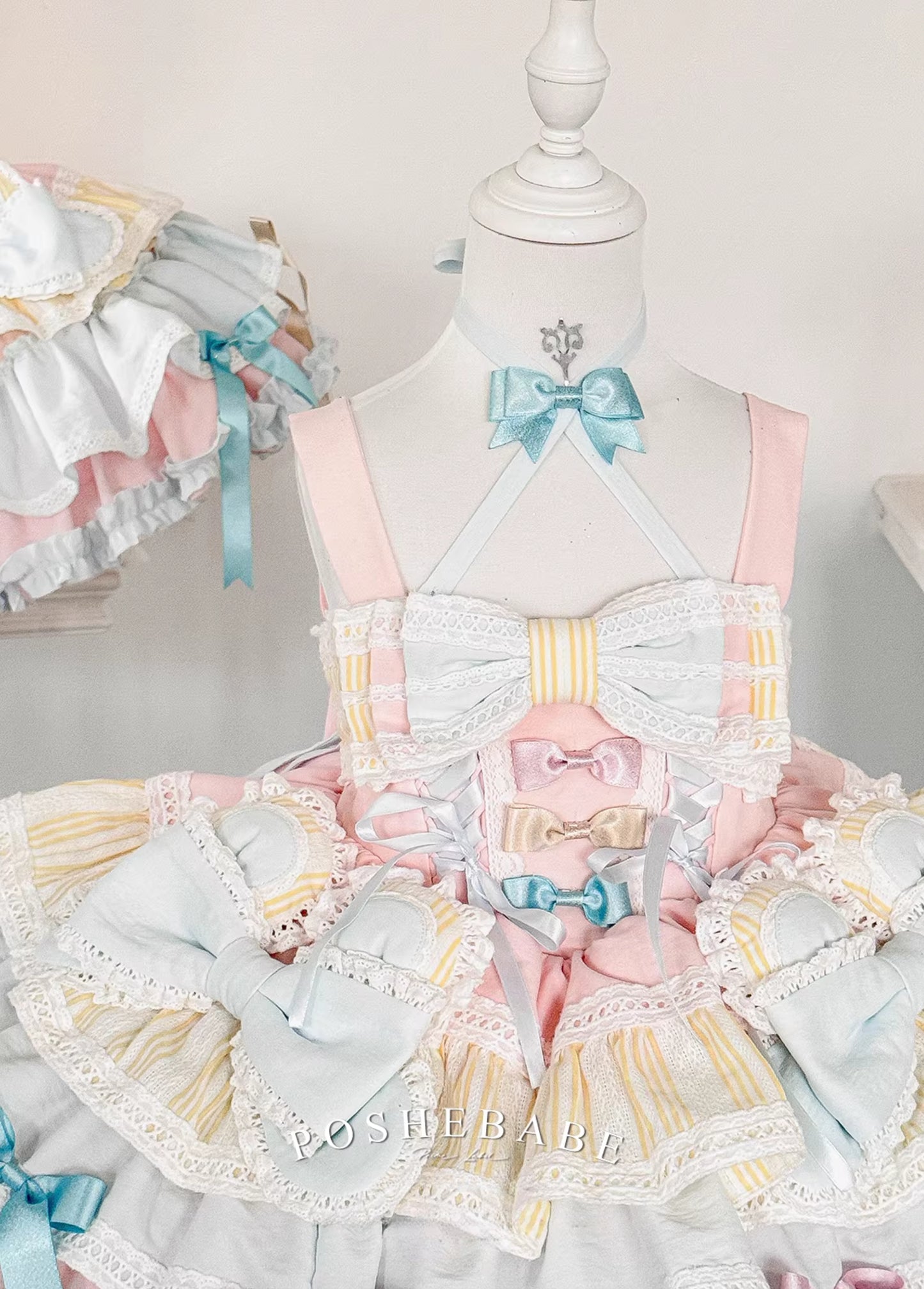 Poshebabe Garden Party Girl Dress Set