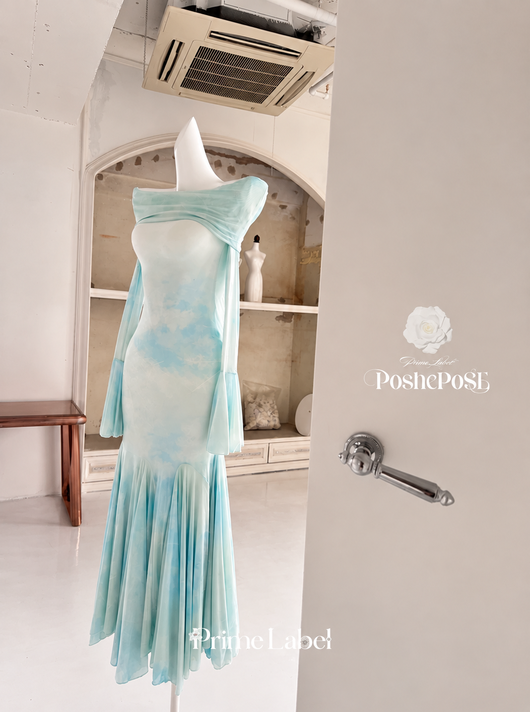 Aqua Serenade Dress