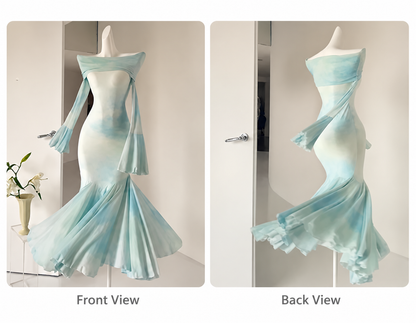 Aqua Serenade Dress
