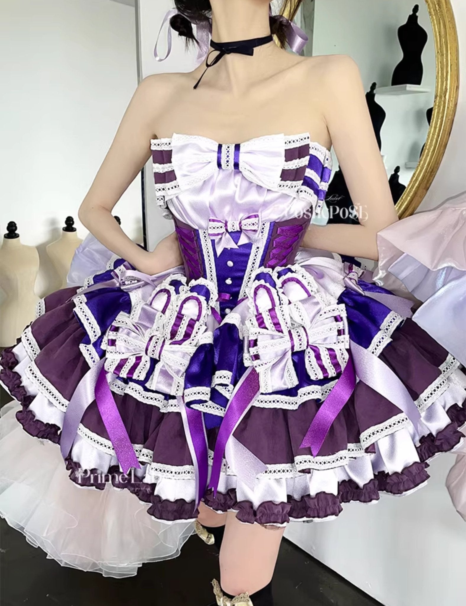 Purple Starfall Delight Dress - PoshePose Global