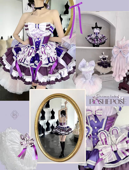 Purple Starfall Delight Dress - PoshePose Global