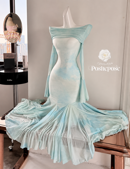 Aqua Serenade Dress
