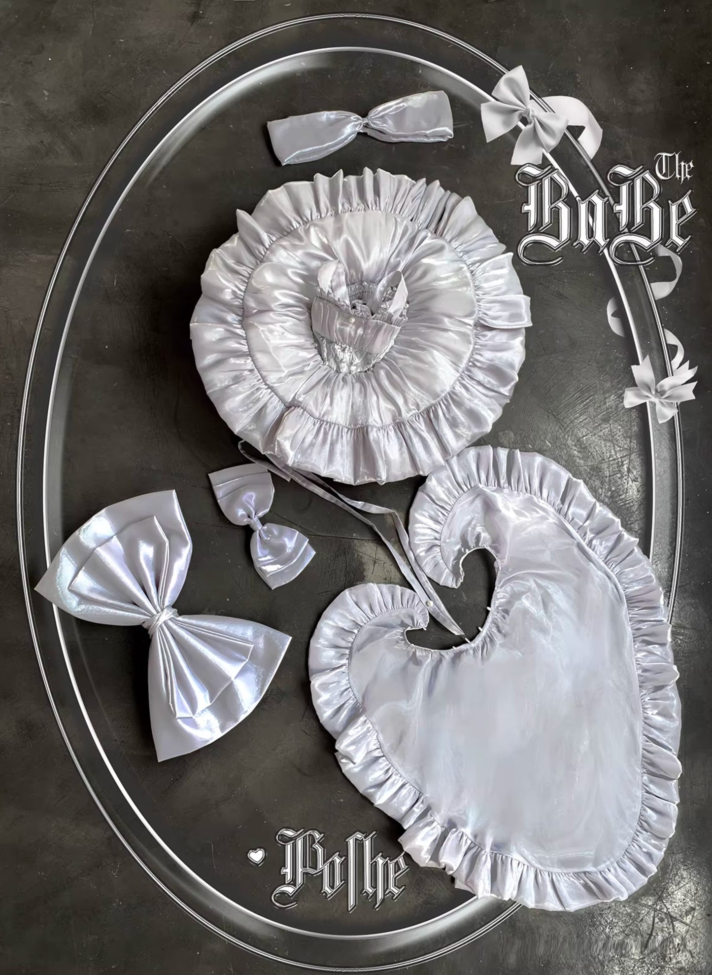 Poshebabe Shining Moon Silver Dress