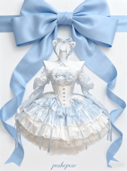 Azure Cat Princess Dress - PoshePose Global