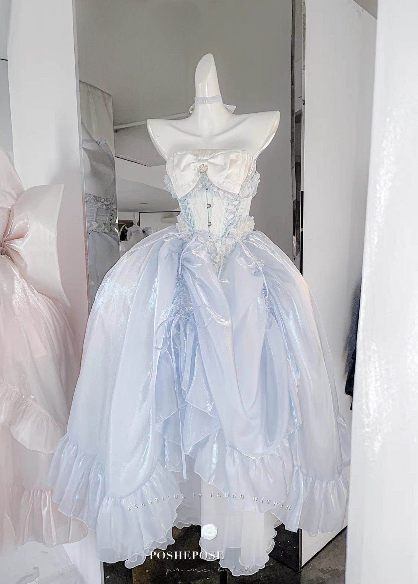 convertible princess dress Esenia Ball-Gown/Princess Convertible Tulle Flower Girl Dress