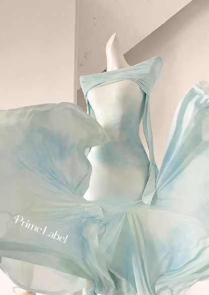 Aqua Serenade Dress