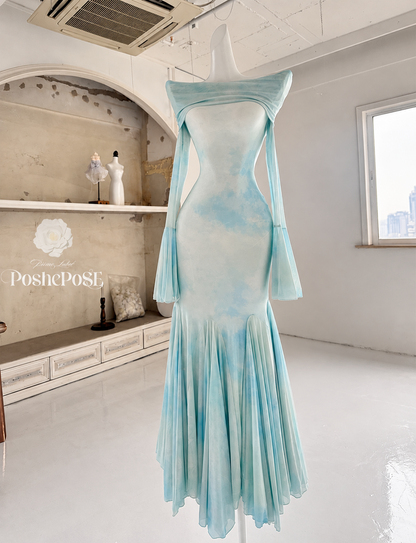 Aqua Serenade Dress