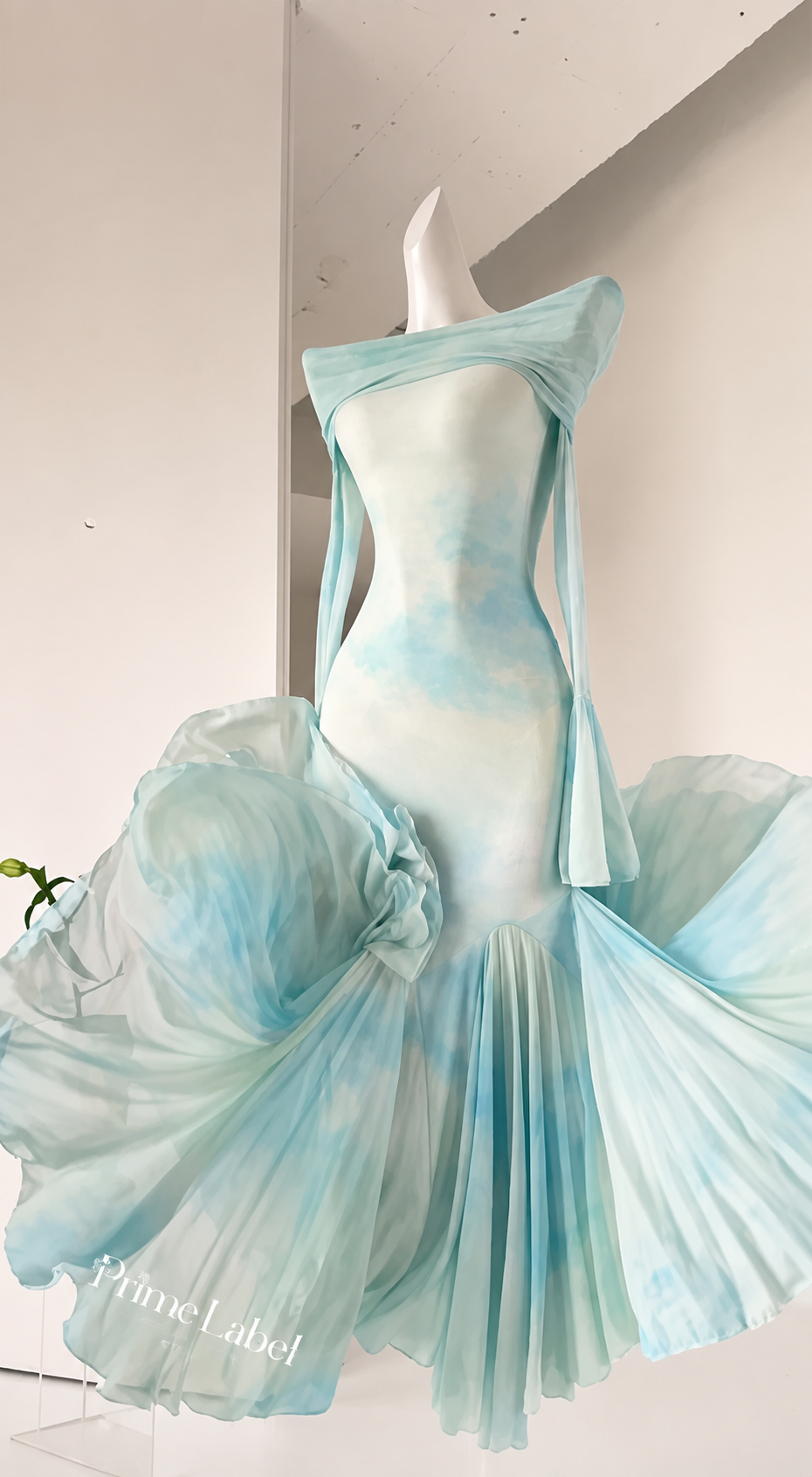 Aqua Serenade Dress