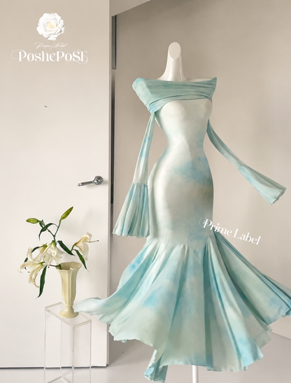Aqua Serenade Dress