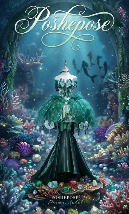 Green money dress 