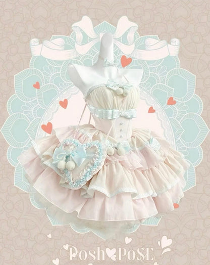 Mint Lullababy Wonderland Dress - PoshePose Global