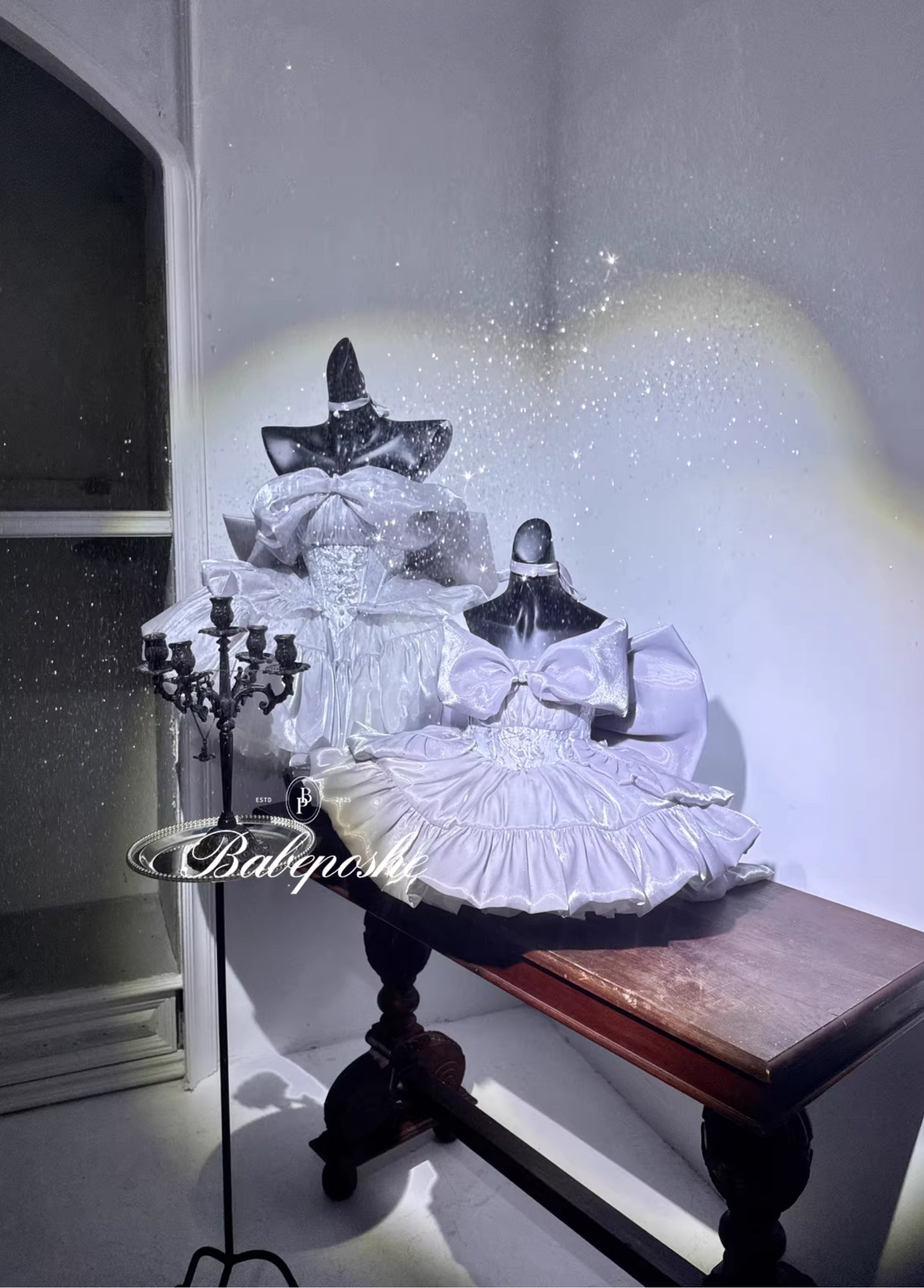 Poshebabe Shining Moon Silver Dress