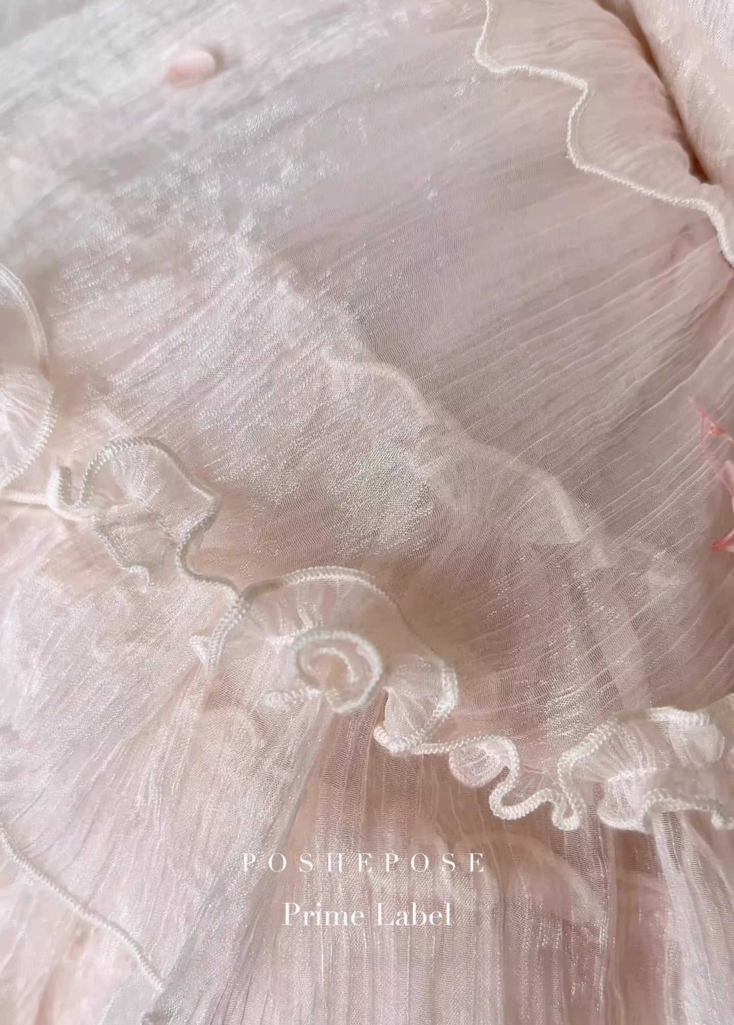 Twin Spirits Corset Powder Pink & Pure White - PoshePose Global