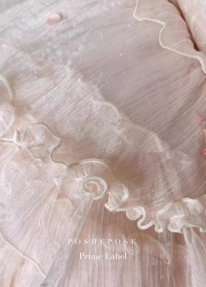 Twin Spirits Corset Powder Pink & Pure White - PoshePose Global