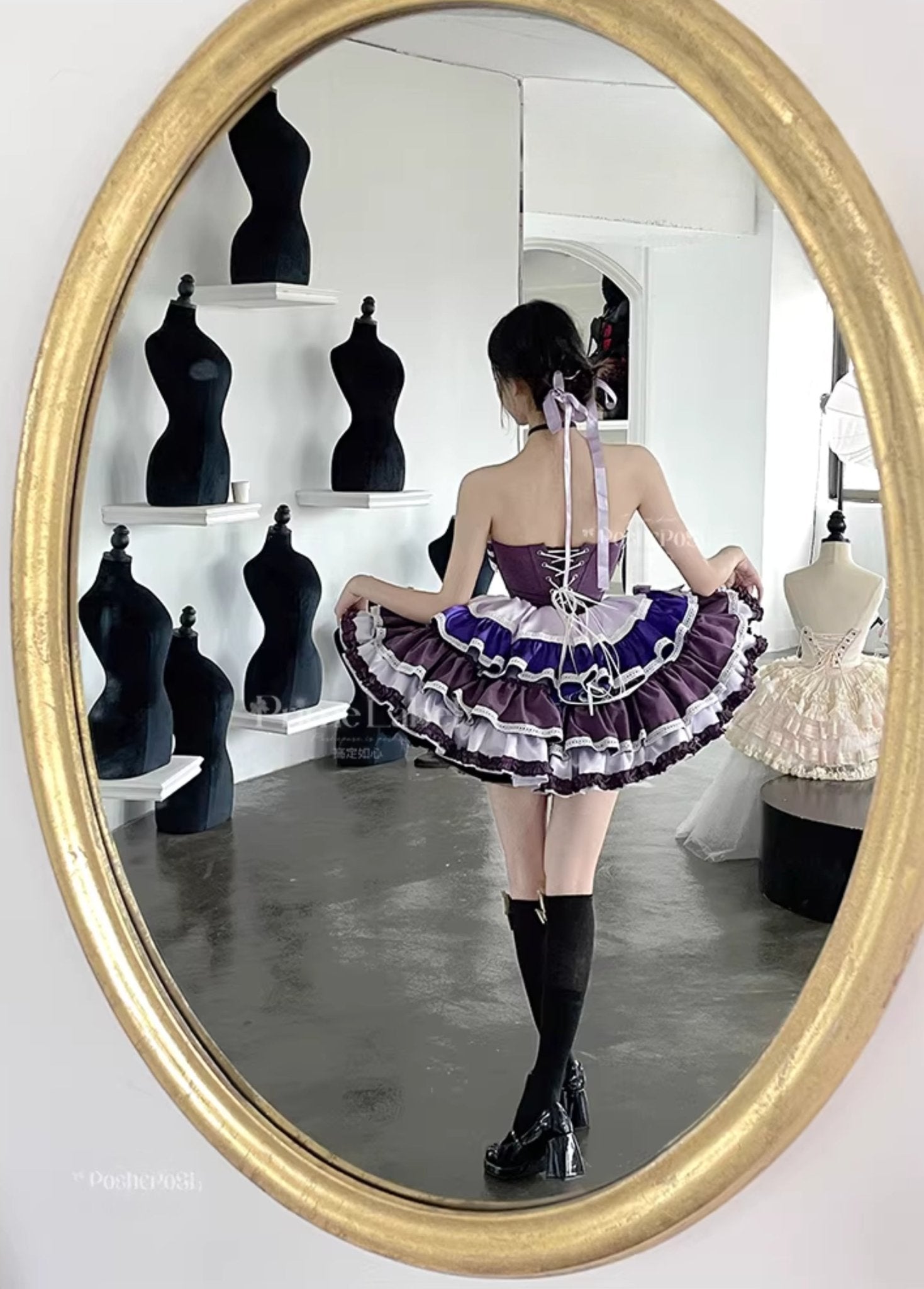 Purple Starfall Delight Dress - PoshePose Global