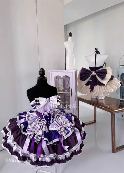 Purple Starfall Delight Dress - PoshePose Global