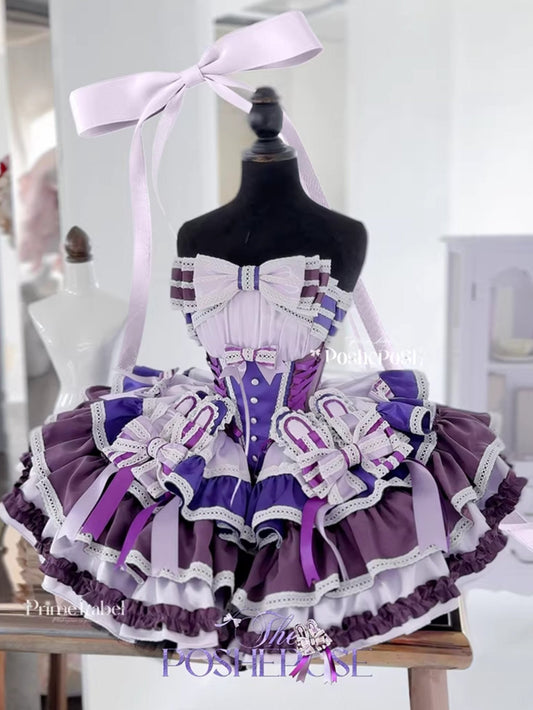 Purple Starfall Delight Dress - PoshePose Global