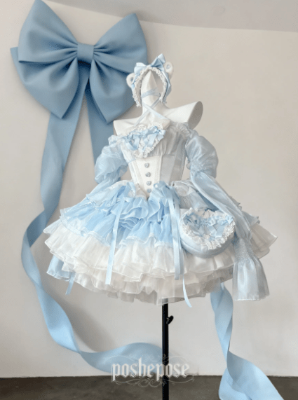 Azure Cat Princess Dress - PoshePose Global