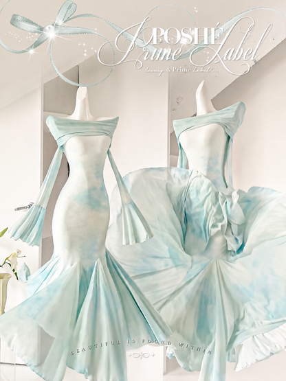Aqua Serenade Dress